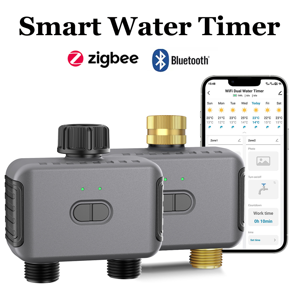 Smart Garden Sprinkler - Tuya Pengatur Waktu Air Pintar Zigbee/BT
