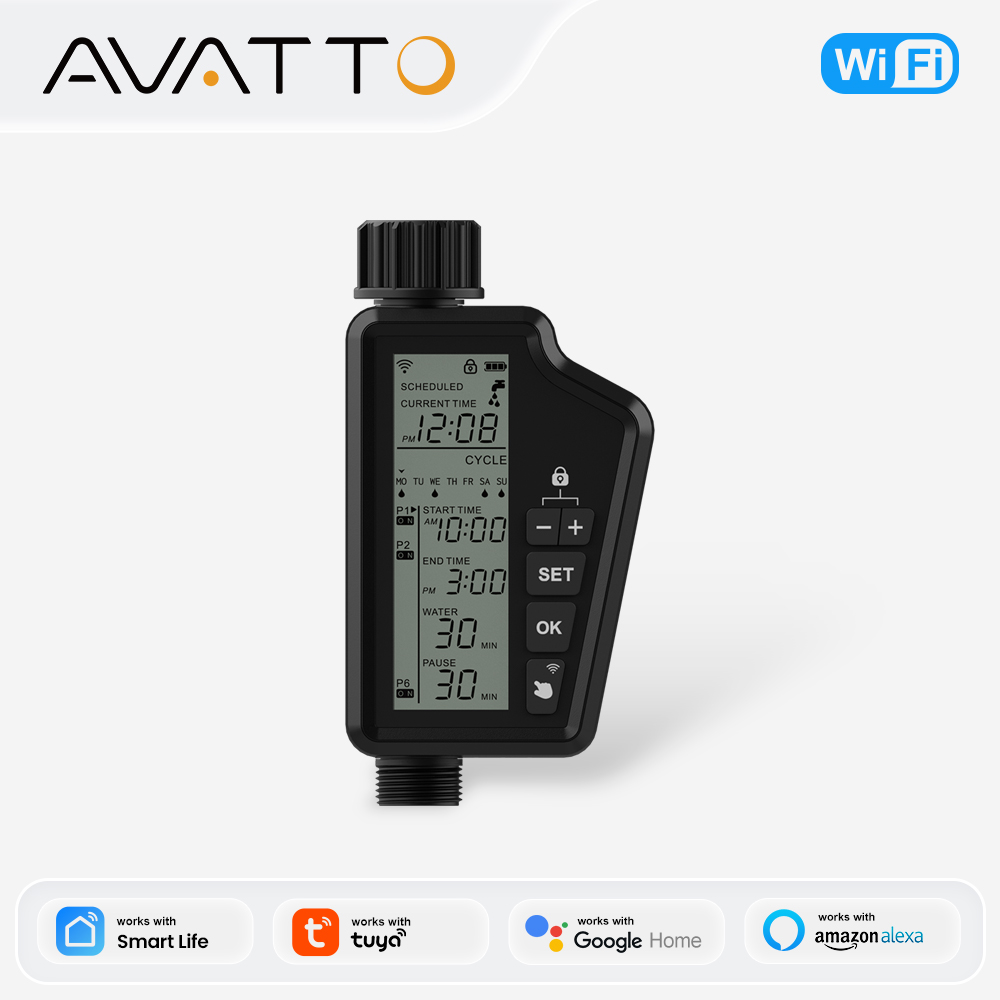 Smart Garden Accessories - MIUCDA Pengatur Waktu Penyiraman Kebun dengan
