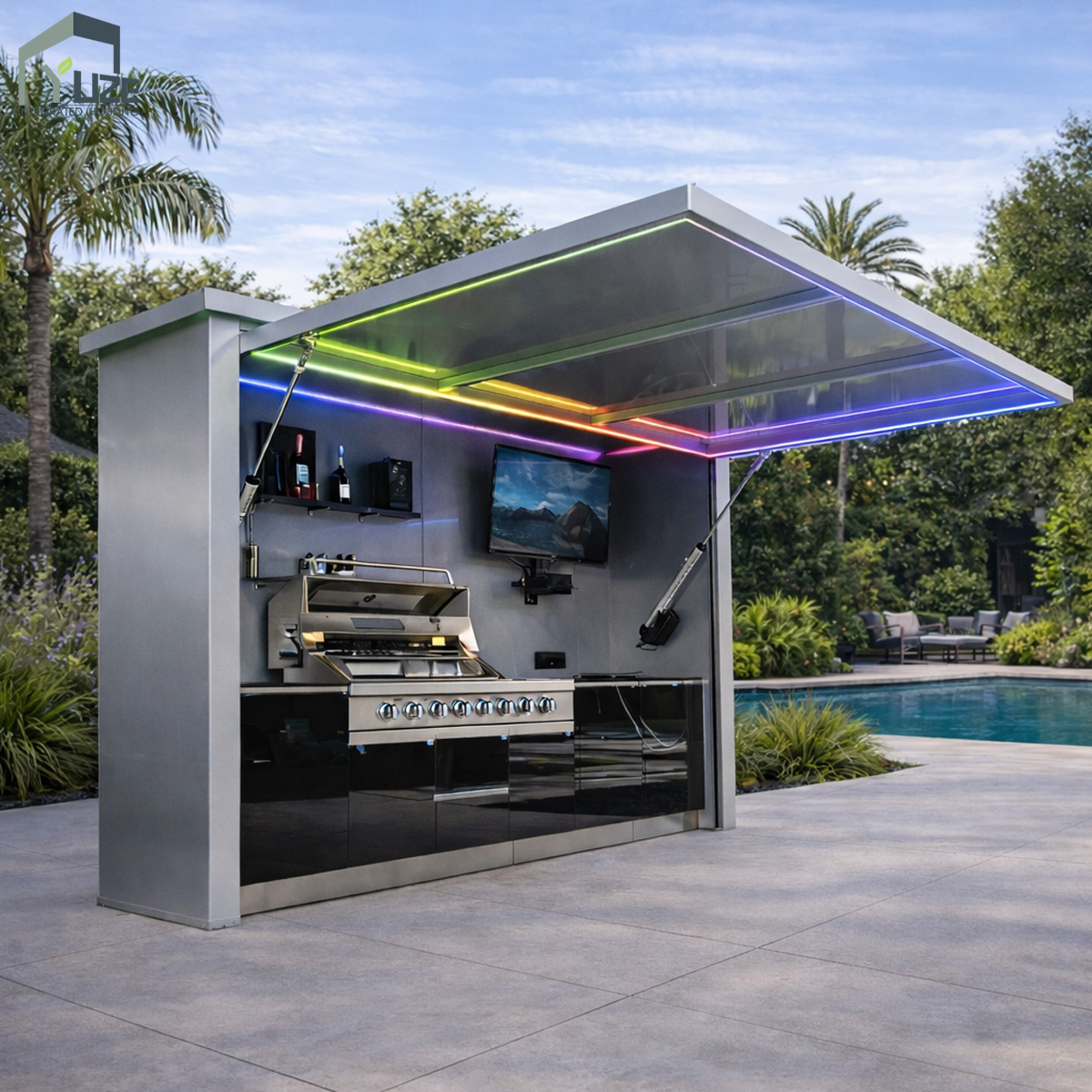 Smart Garden Sheds - Gudang Dapur Luar Ruangan Cerdas dengan