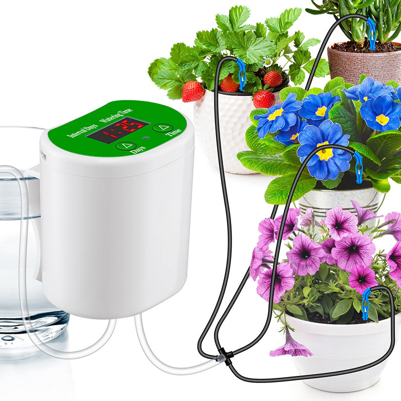 Penyiram bunga otomatis berwak - Smart Garden Accessories ulasan dan harga