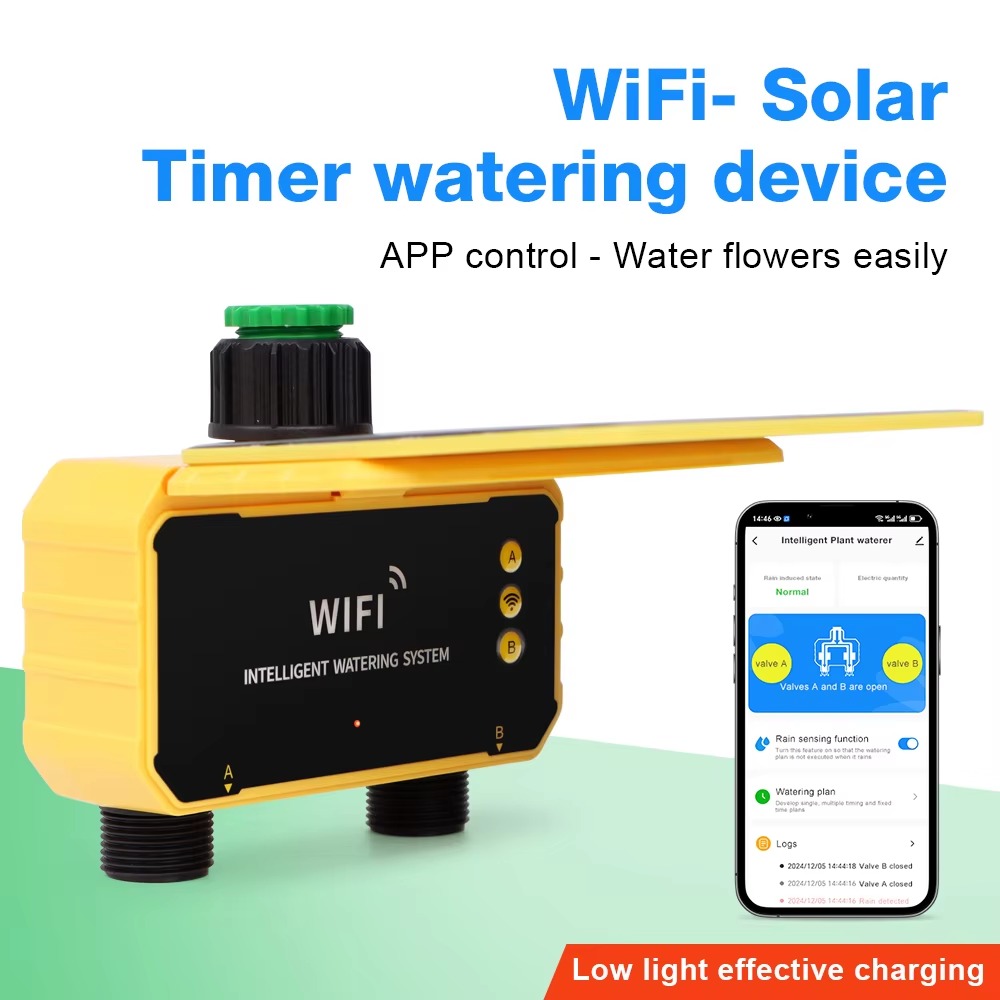 1/2 Outlet WIFI Solar Irrigati - Smart Garden Accessories ulasan dan harga