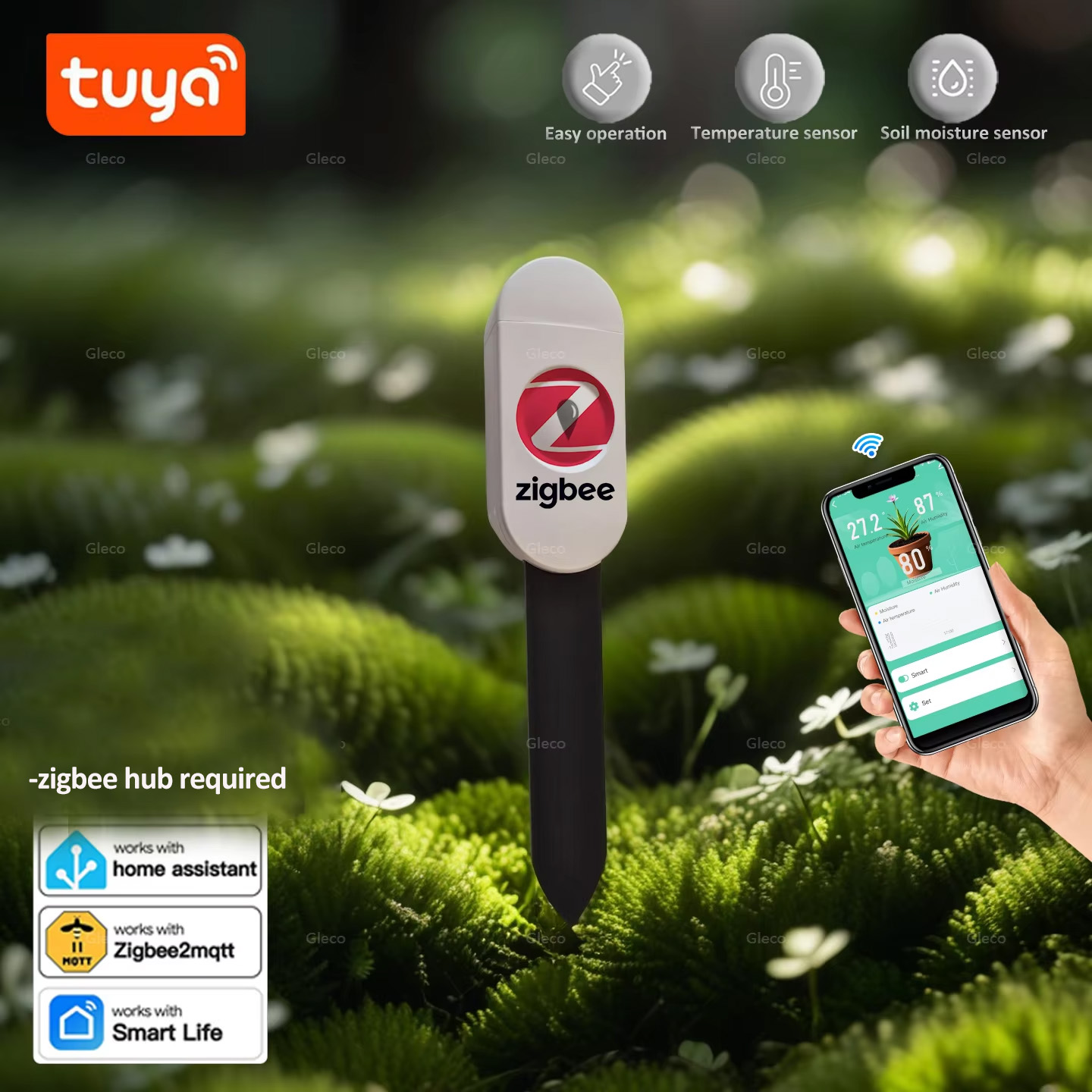 Tuya Smart Life Zigbee Alat Pe - Smart Garden Accessories ulasan dan harga