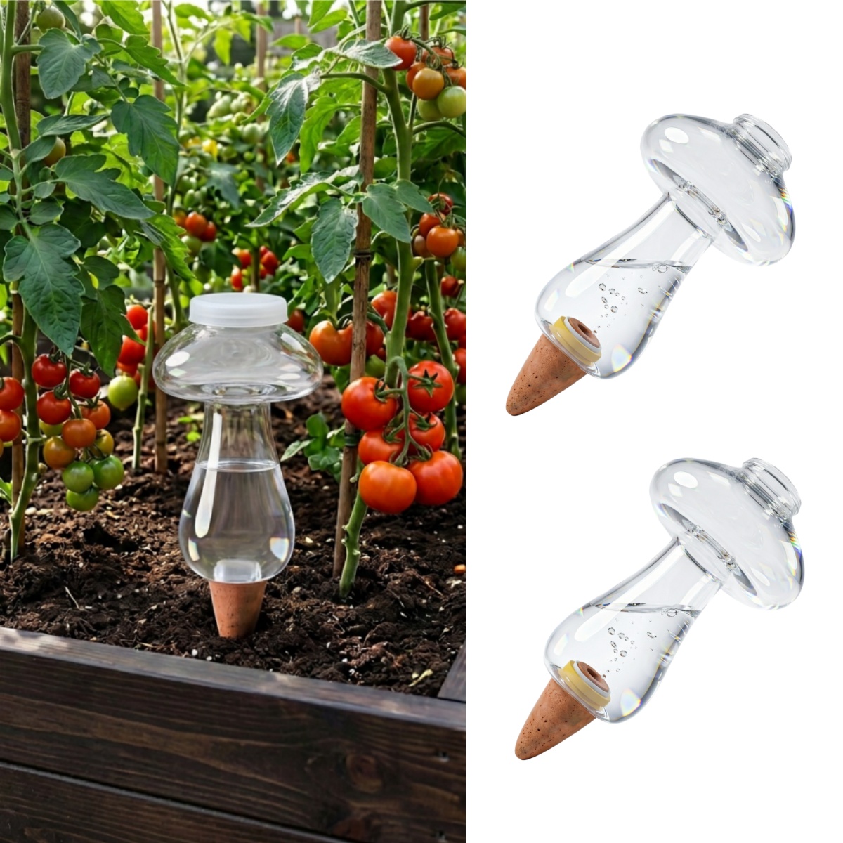 Bola Penyiram Otomatis 300ml u - Plant Watering Globe ulasan dan harga