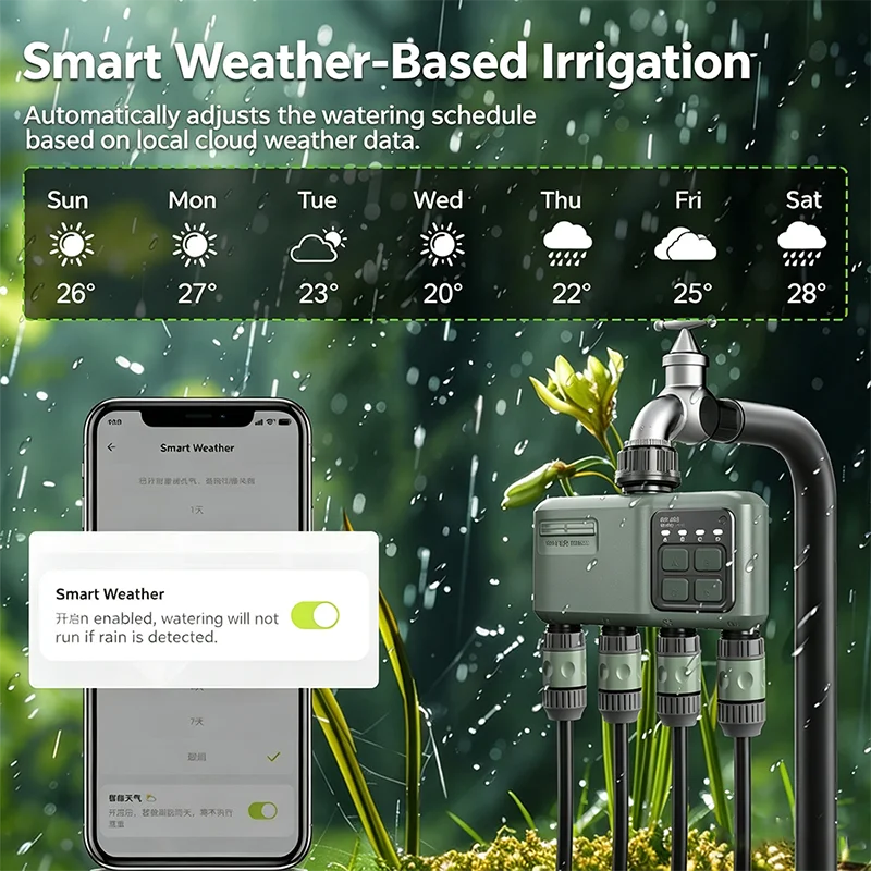 Sistem Penyiraman Otomatis Tan - Smart Garden Accessories ulasan dan harga