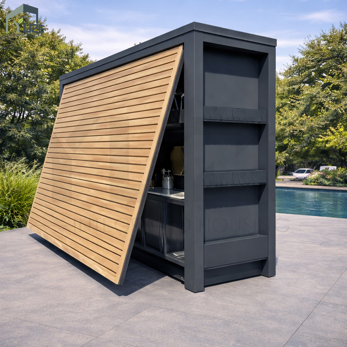 Gudang Dapur Luar Ruangan Cerd - Smart Garden Sheds ulasan dan harga