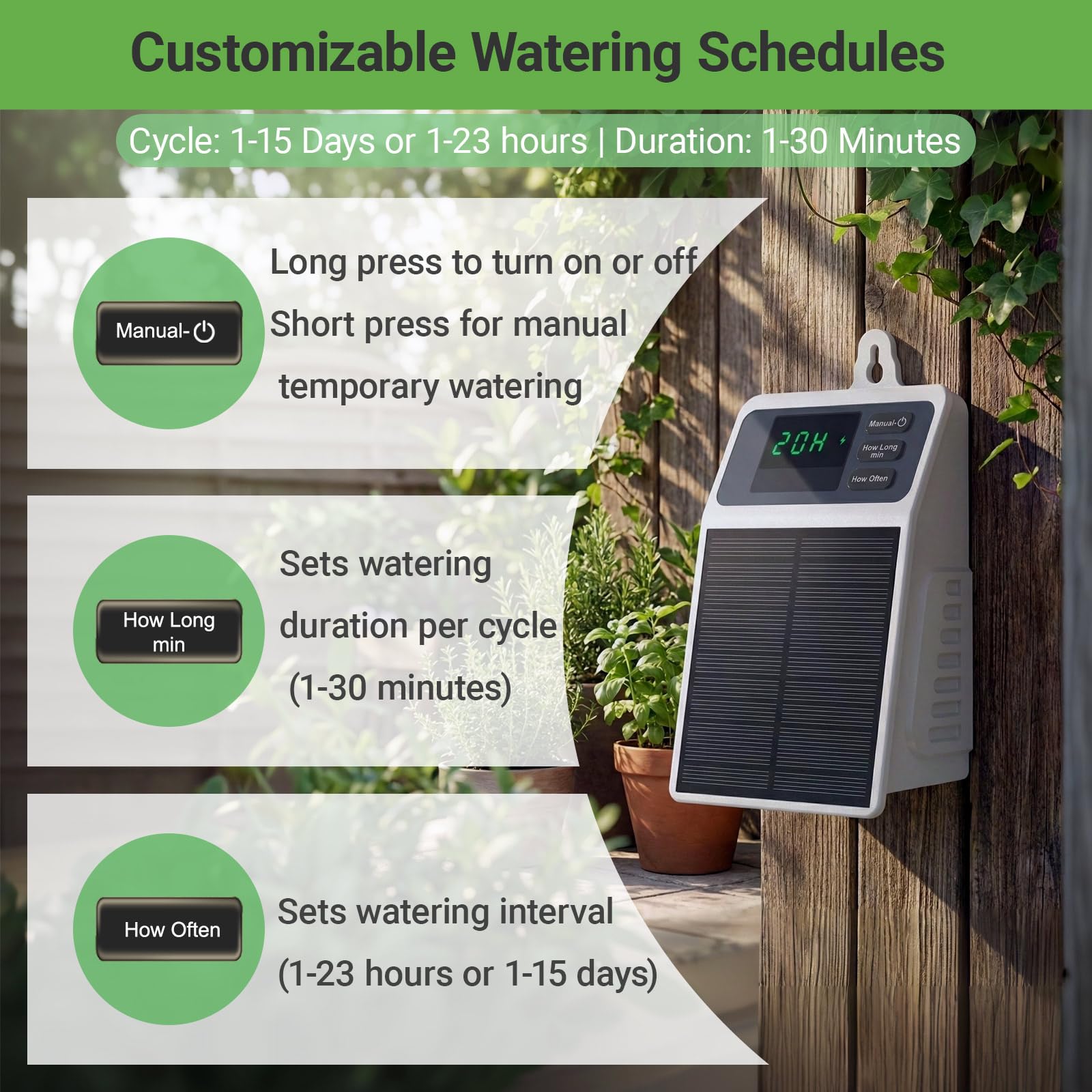 Sistem Irigasi Tetes Tenaga Su - Smart Garden Sprinkler ulasan dan harga