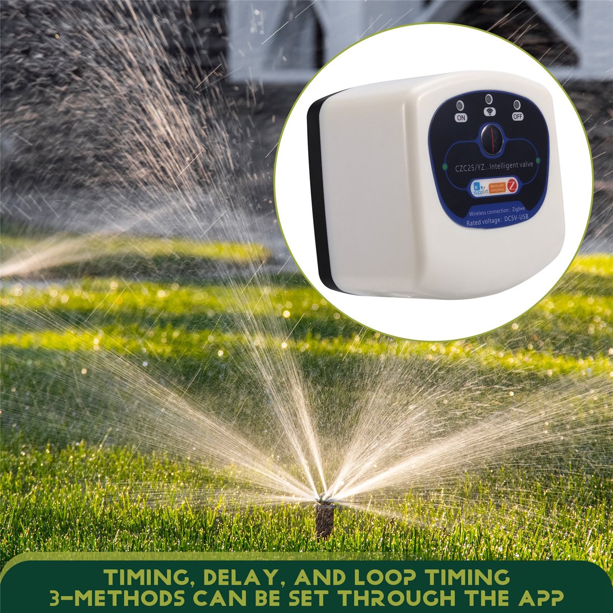 Katup Air Pintar Wifi untuk Ru - Smart Garden Accessories ulasan dan harga