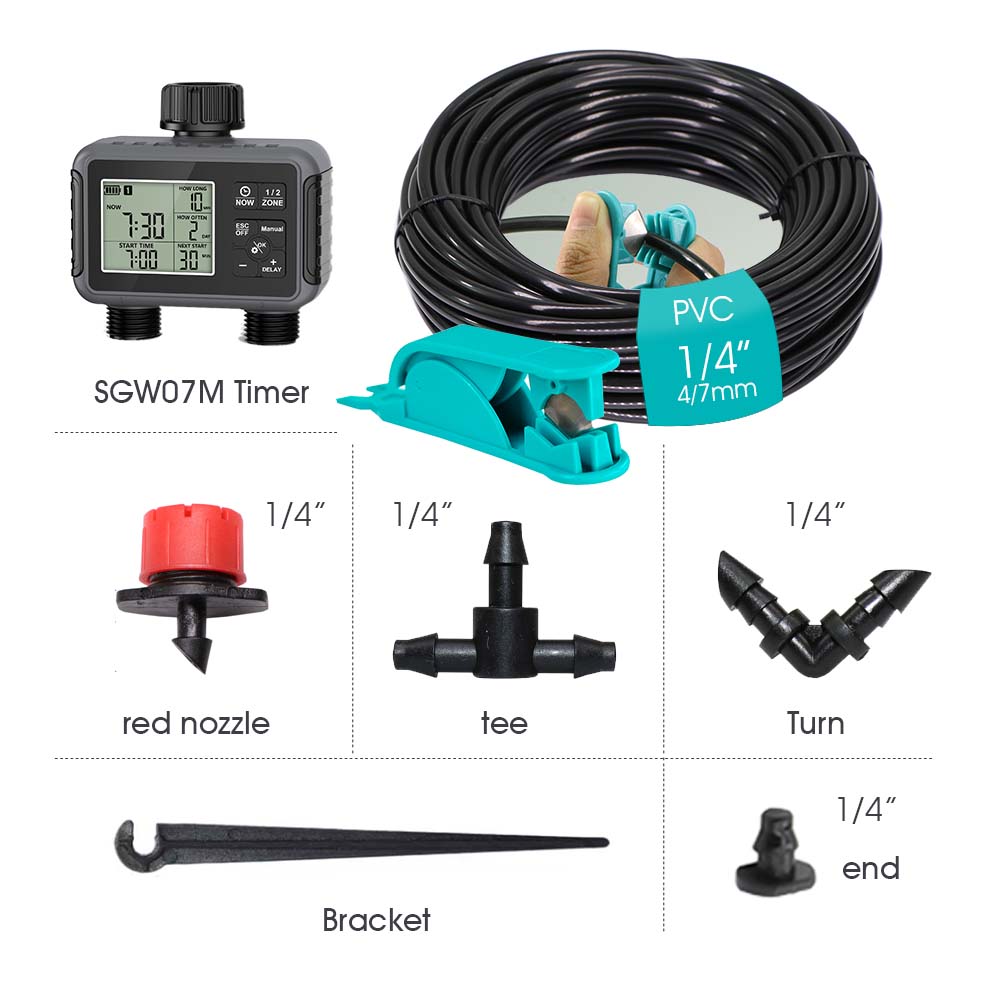 Kit Irigasi Otomatis dengan Ti - Smart Garden Sprinkler ulasan dan harga