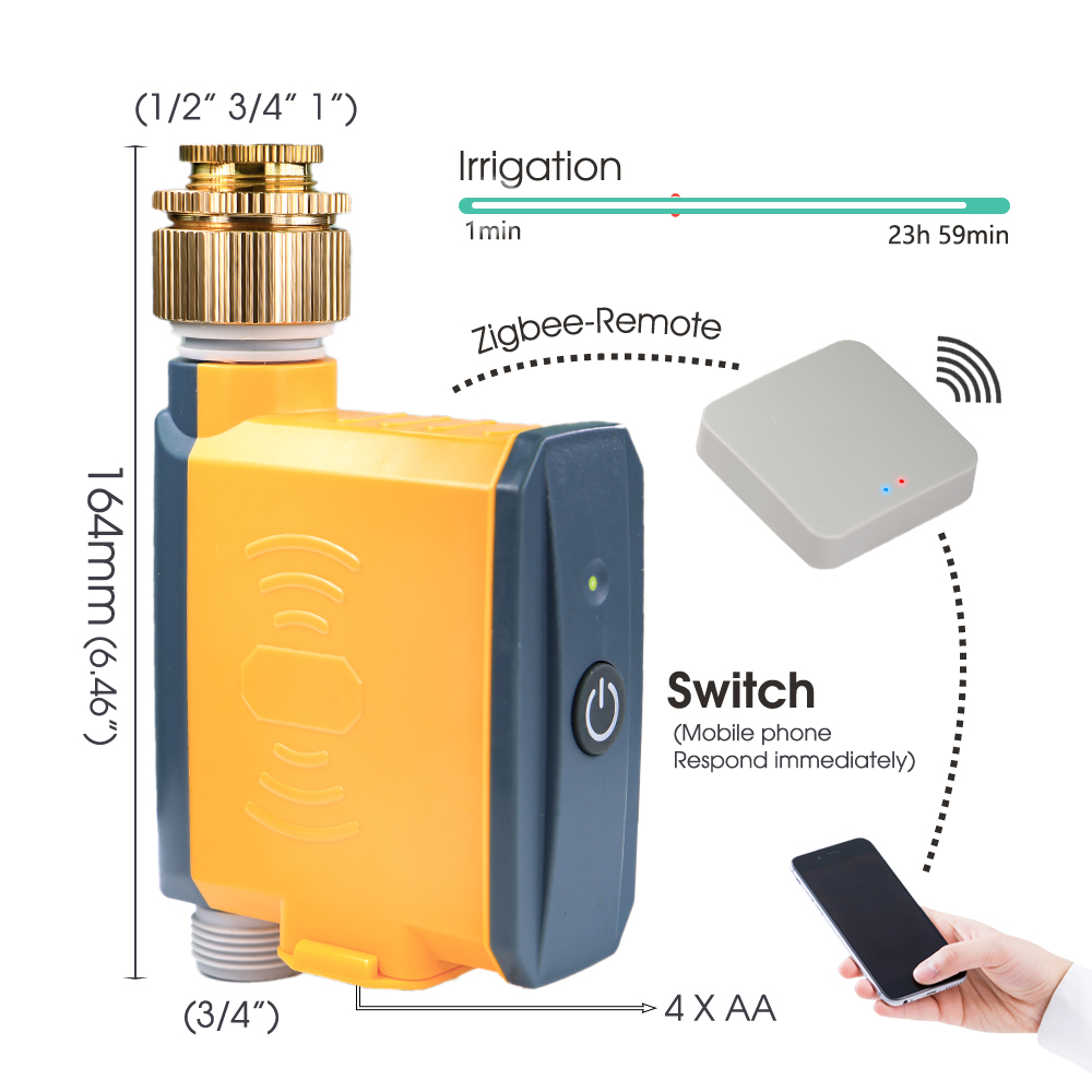 Kit Irigasi Sprinkler Zigbee 2 - Smart Garden Sprinkler ulasan dan harga