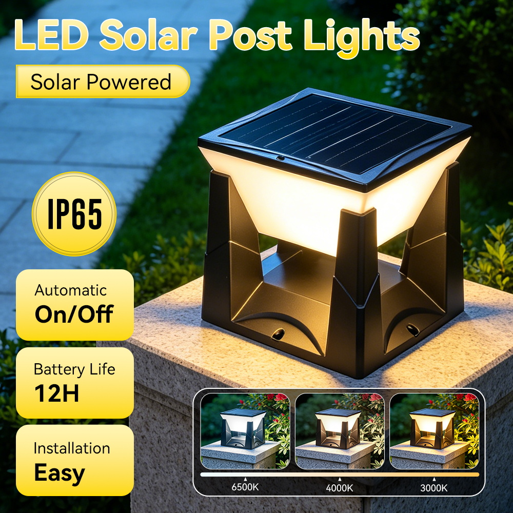 Lampu Pilar Tenaga Surya LED T - Smart Garden Fence ulasan dan harga