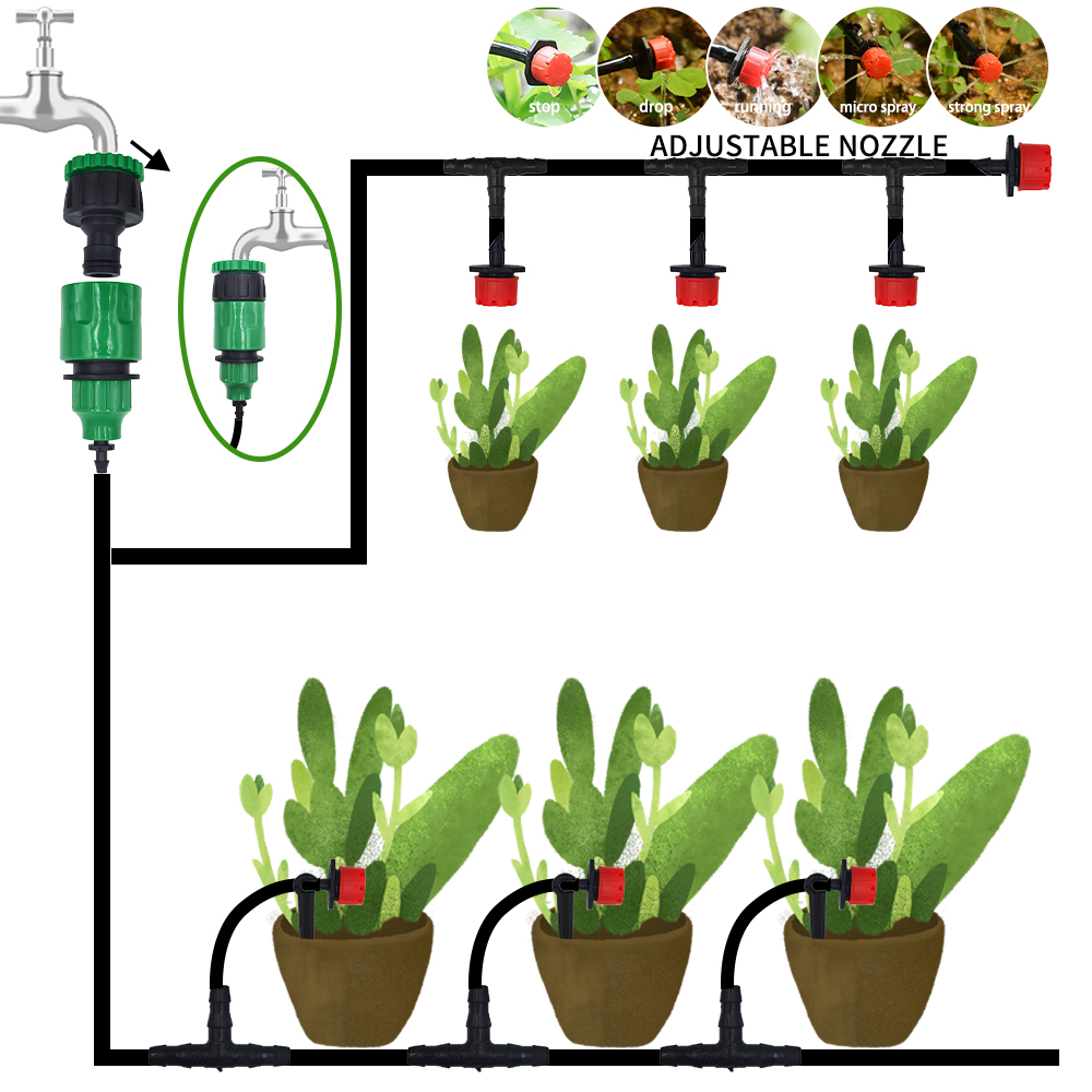 Sistem irigasi tetes mikro por - Smart Garden Sprinkler ulasan dan harga
